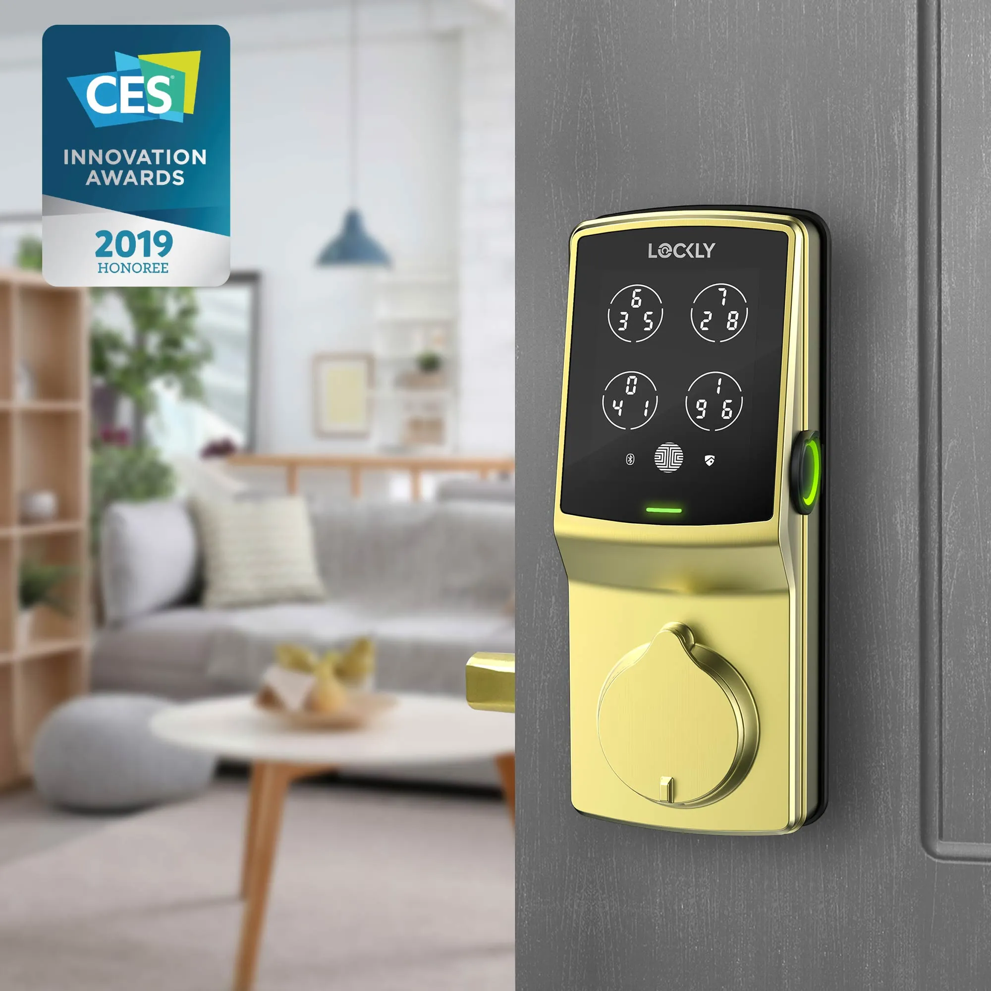 Wi-Fi Enabled Lockly Secure Pro Smart Lock