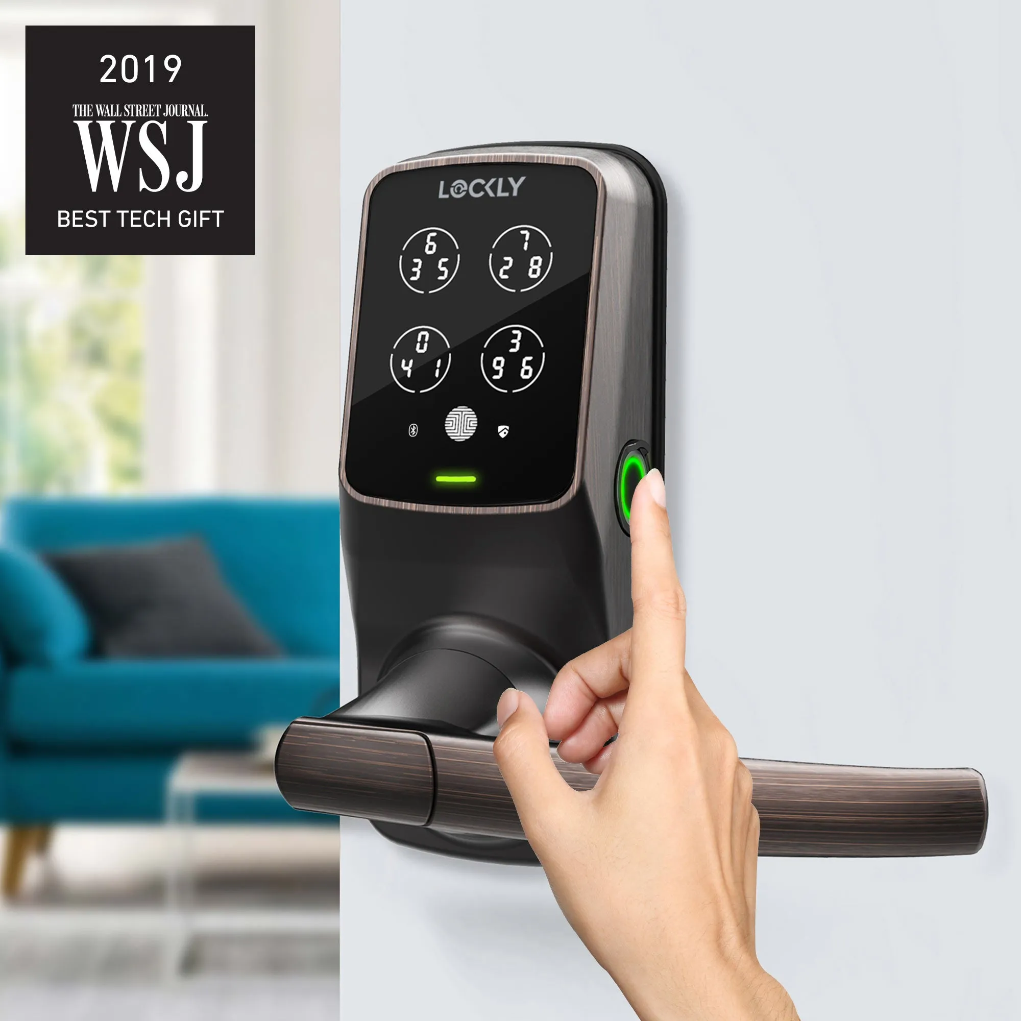 Wi-Fi Enabled Lockly Secure Pro Smart Lock