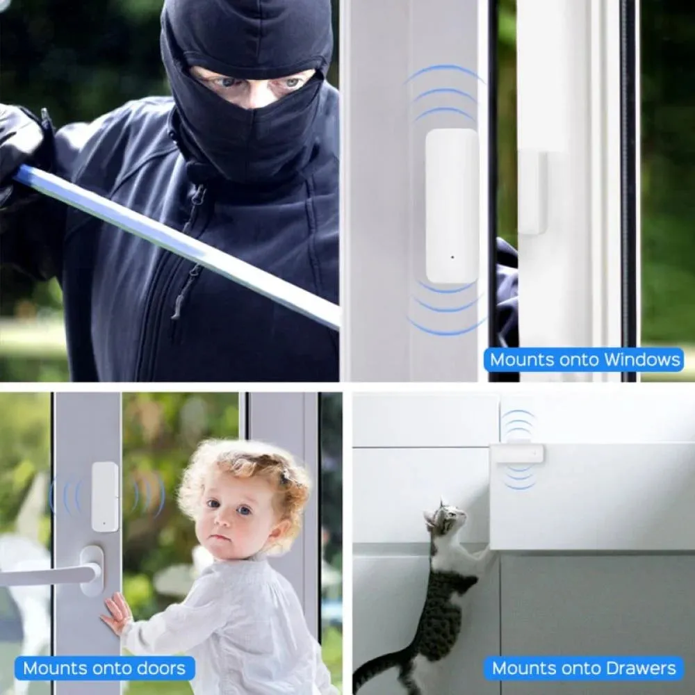 Wifi Door Sensor Smart Window Sensors Door Alarm Door alexa