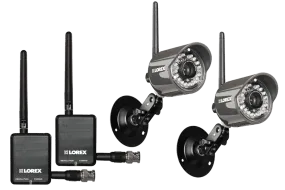 Wireless security cameras