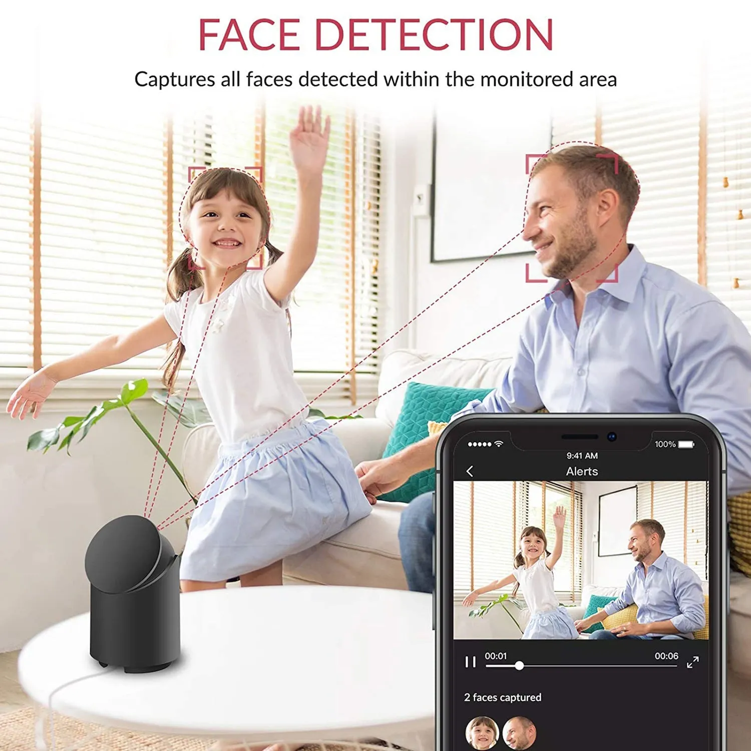 YI H60 Home Security WiFi 2K Camera