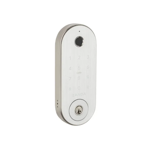 Zanda Stealth Smart Lock Deadbolt Brushed Nickel