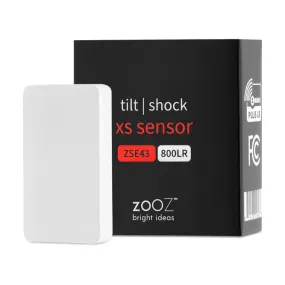 Certainly! Heres an optimized version of the product title with descriptive modifiers:

Zooz ZSE43 800LR Series Long-Range XS Z-Wave Tilt and Shock Sensor